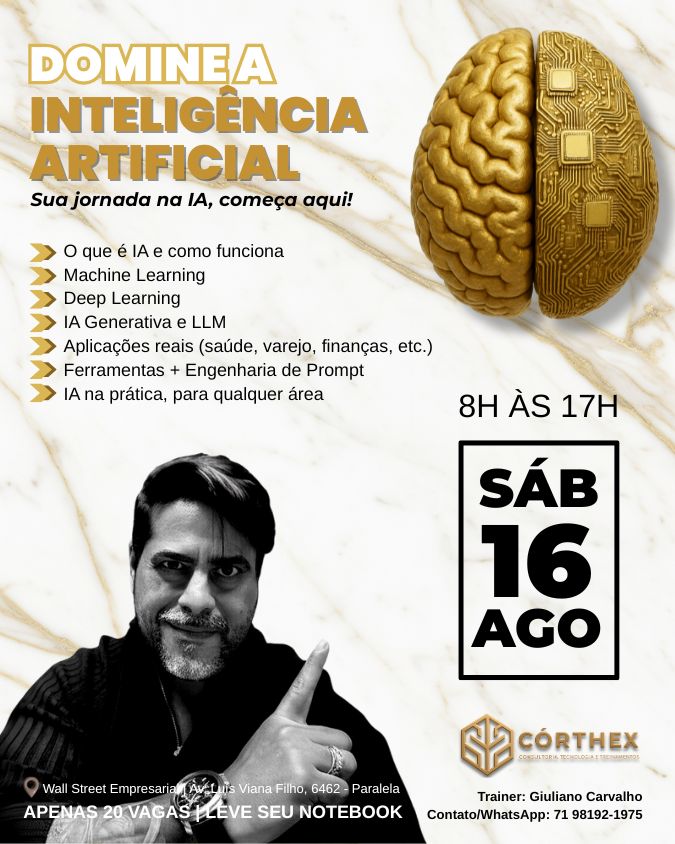 Detalhes do Curso de Inteligência Artificial - Córthex